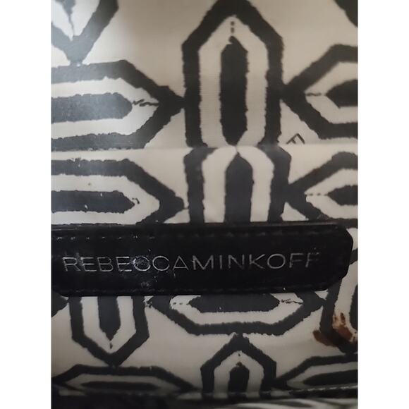 Rebecca Minkoff Light Gray Studded Mini Affair Quilted Bag